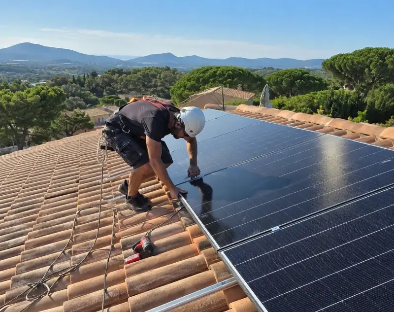 Installateur panneaux solaires Houplines — pose photovoltaïque sur toiture